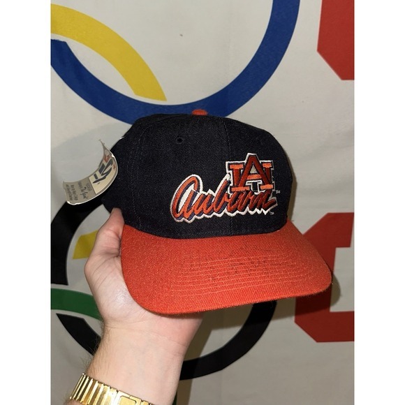 The Game Other - Vintage The Game Auburn Tigers‎ Wool Hat Pat Dye Signed 90s Football